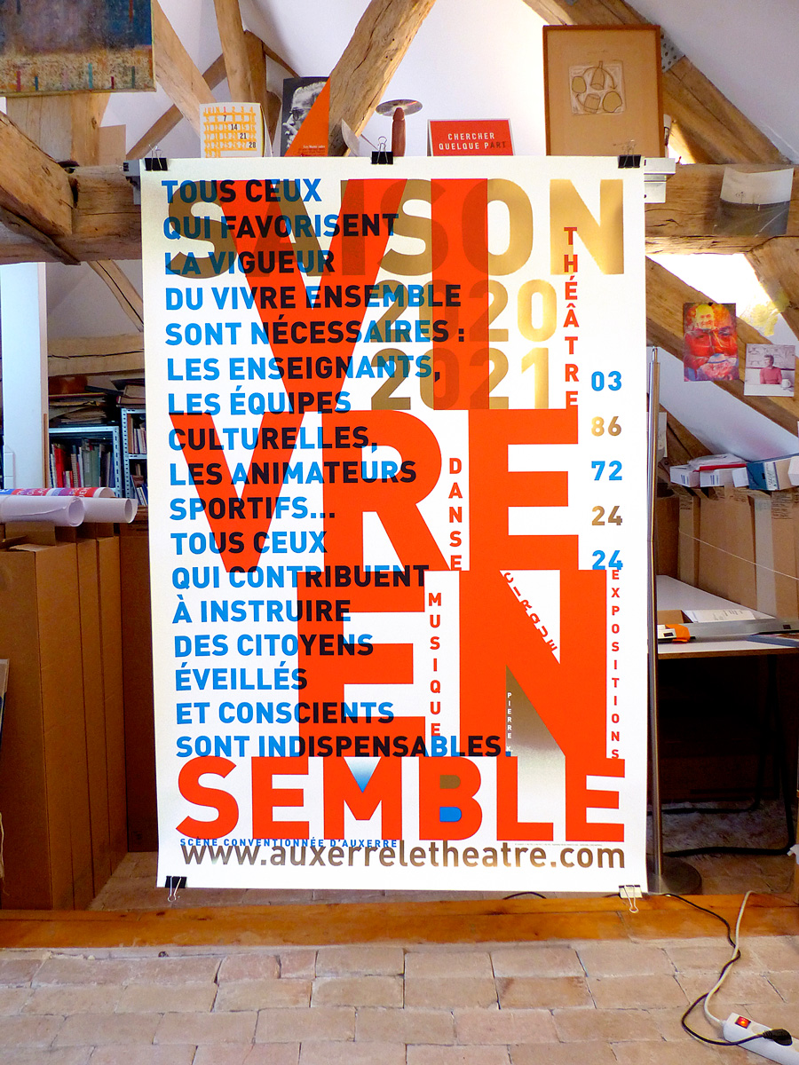 Vincent Perrottet 2020 - Theatre Auxerre - Atelier Vincent Perrottet