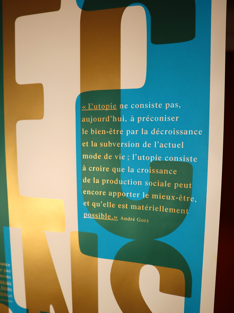 Mieux vivre avec moins, détail